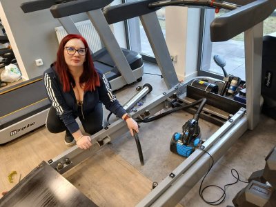 Naprawa: Bieżnia elektryczna Horizon Fitness T202 – Warszawa – zdjęcie 2